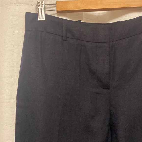 Calvin Klein Navy Linen work slack size 2 - Picture 2 of 5